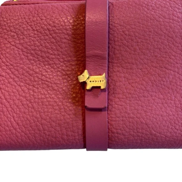 RADLEY LONDON Pink Leather Wallet - Picture 3 of 10